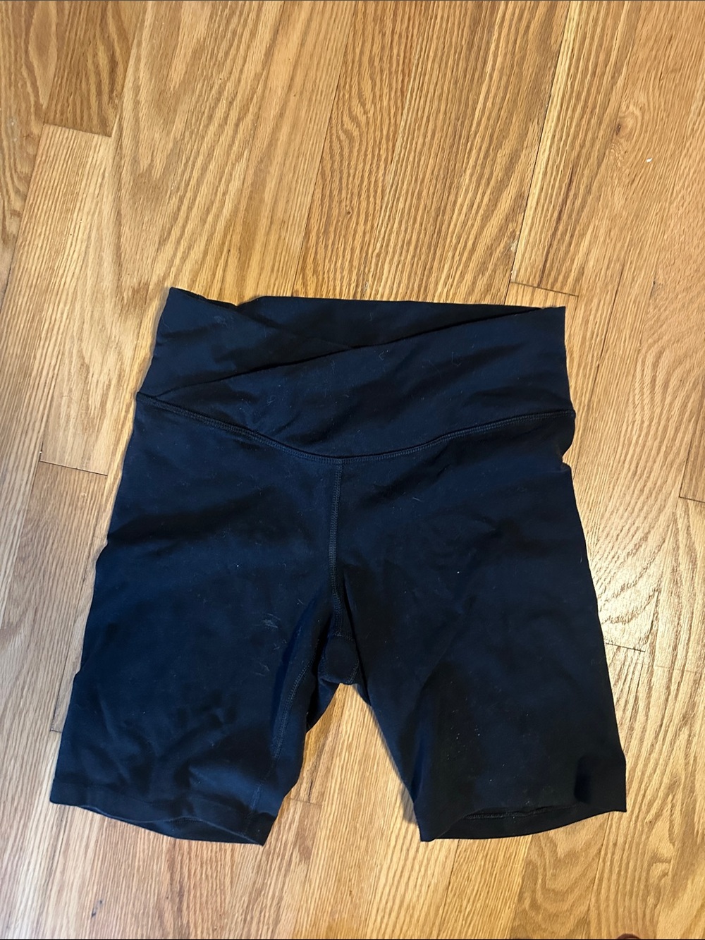Old Navy Black High-Rise Bike Shorts